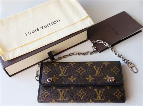 louis vuitton chain wallet mens|Leather & Designer Wallets For Men .